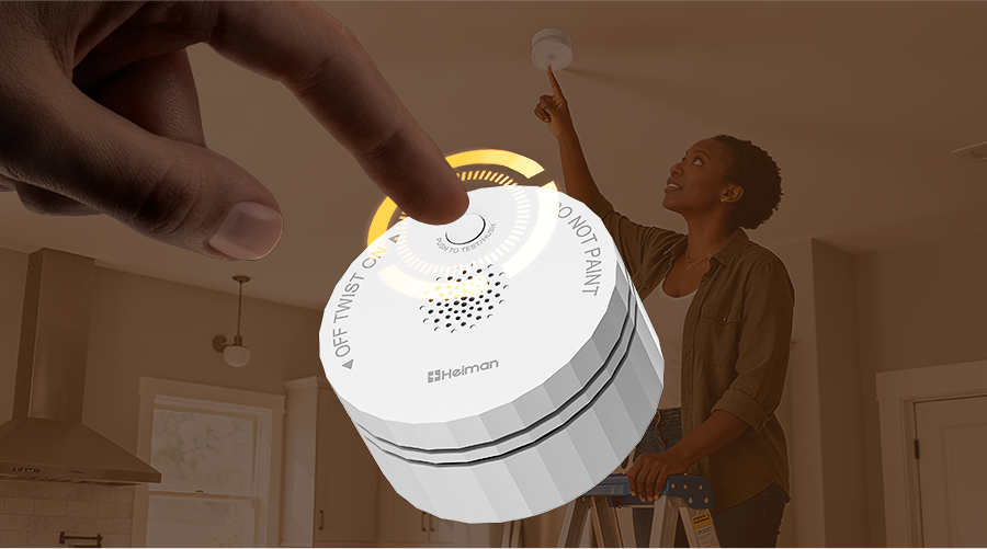Heiman smart photoelectric smoke alarm S1-TM-1 fotoelektrický detektor kouře 1 evtech_cz 1